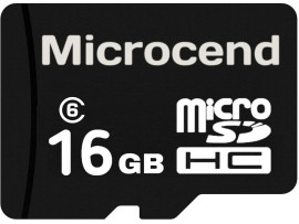 Microcend 16 GB micro sd card, memory card class 6